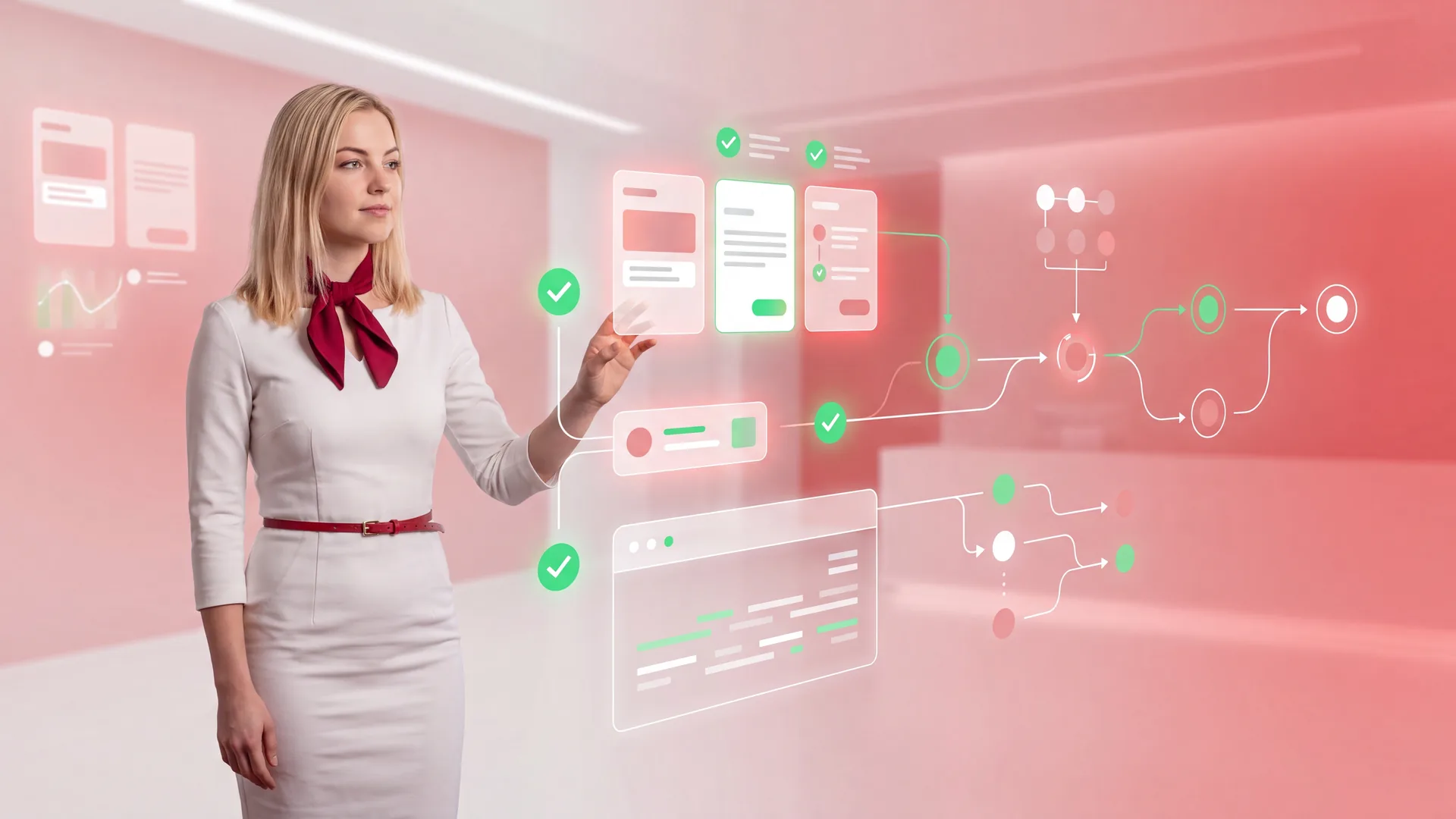 AI agentka Karolína analyzuje datovou hygienu a proof log bez textu, čísel a logotypů